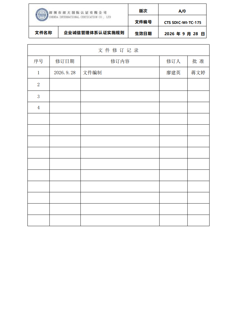 企业诚信管理体系认证实施规则 CTS SDIC-WI-TC175 2026.9.28_01.png